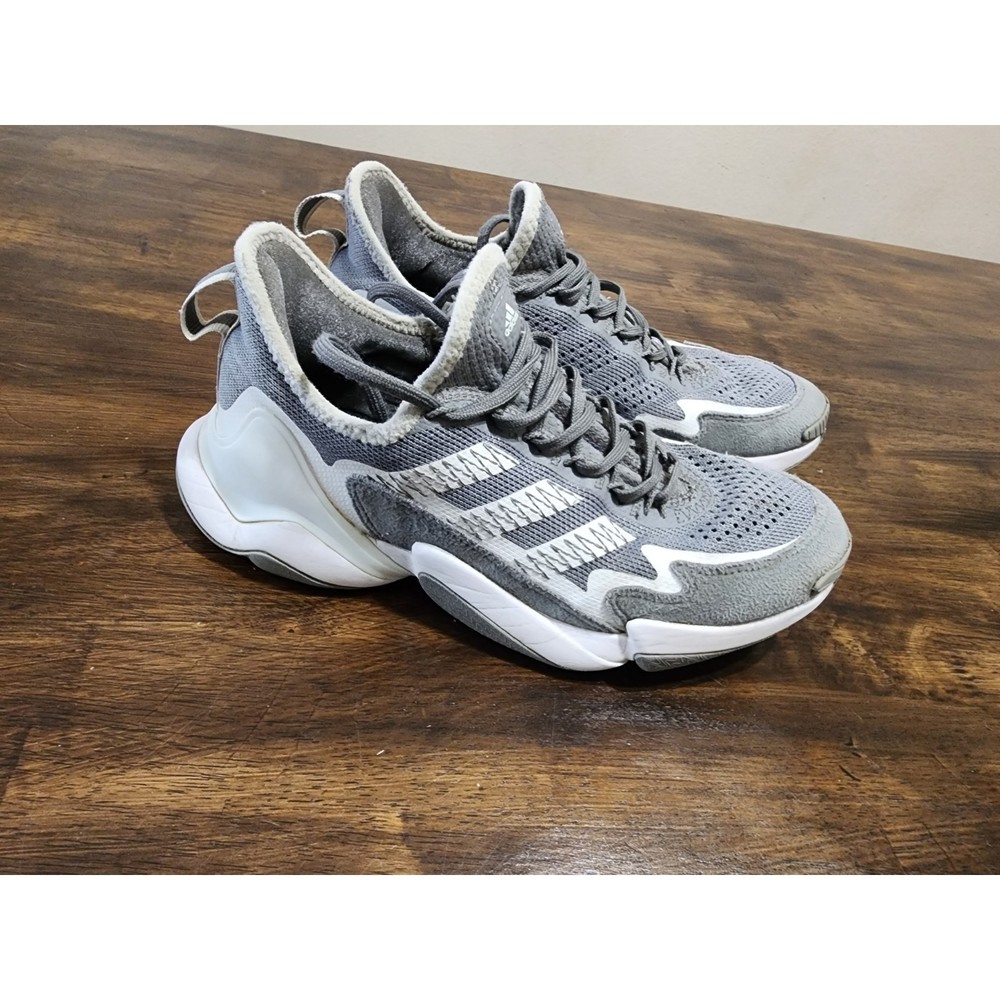 Adidas Men's Impact FLX Mahomes GX8115 Gray Running Shoes Sneakers Size 8